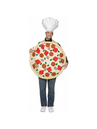 Adult Pizza Pie Costume-COSTUMEISH