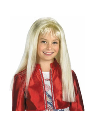 Child's Hannah Montana Costume Wig-COSTUMEISH