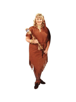 Adult Plus Size Indian Woman's Costume-COSTUMEISH