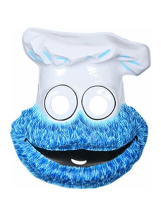 Childs Sesame Street Cookie Monster PVC Mask-COSTUMEISH