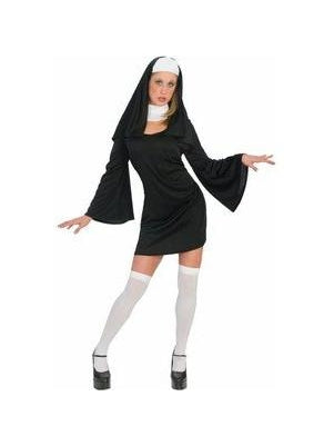 Adult Classic Sexy Nun Costume-COSTUMEISH