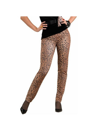 Adult Leopard Peg Bundy Pants-COSTUMEISH