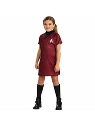 Childs Star Trek Red Dress Costume-COSTUMEISH