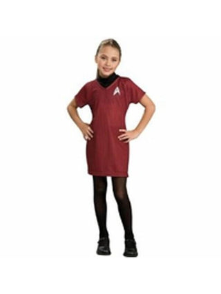 Child's Star Trek Deluxe Red Dress Costume-COSTUMEISH