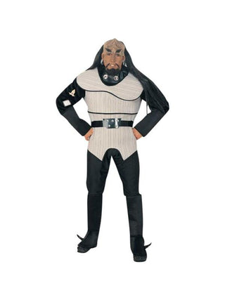 Adult Star Trek Next Generation Deluxe Klingon Costume-COSTUMEISH