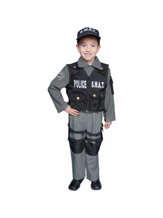 Toddler Police S.W.A.T. Costume-COSTUMEISH