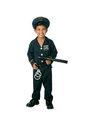 Toddler Policeman Costume-COSTUMEISH