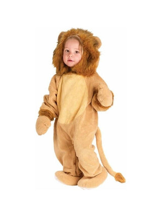 Toddler Cuddly Lion Costume-COSTUMEISH