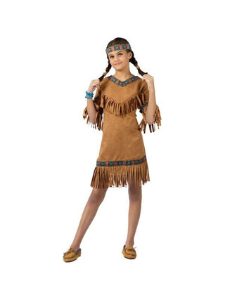 Childs Native American Indian Girl Costume-COSTUMEISH