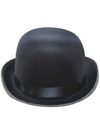 Adult Black Silk Derby Hat-COSTUMEISH