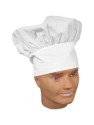Adult White Chef Hat-COSTUMEISH