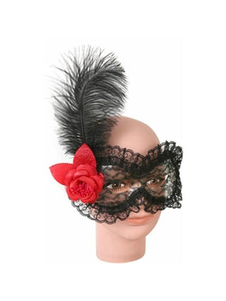 Venetian Mask With Flower-COSTUMEISH