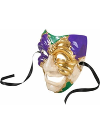 Mardi Gras Full Face Mask-COSTUMEISH