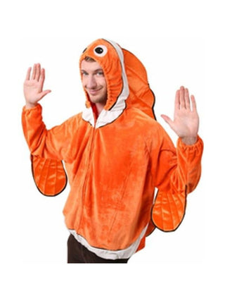 Adult Clown Fish Costume Jacket-COSTUMEISH