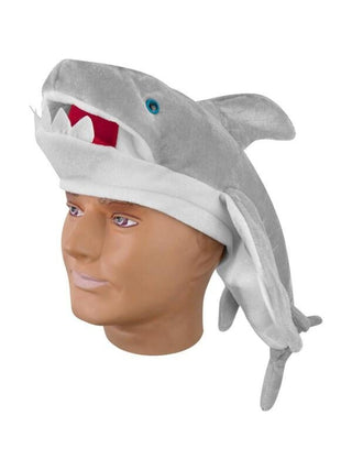 Velvet Shark Hat-COSTUMEISH
