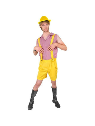 Adult Bruno Yellow Costume-COSTUMEISH