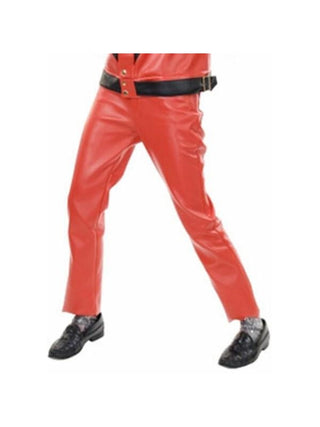 Adult King of Thrills Red Costume Pants-COSTUMEISH
