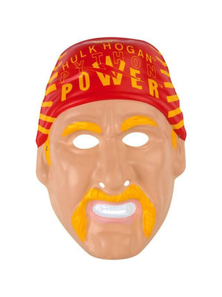 Hulk Hogan PVC Costume Mask-COSTUMEISH