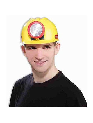Miner's Helmet with Light-COSTUMEISH