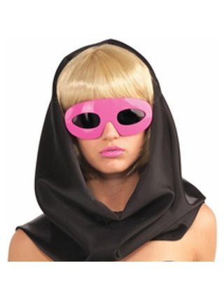 Lady Gaga Pink Glasses-COSTUMEISH