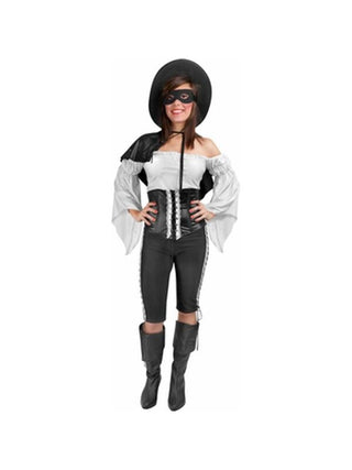 Adult Womens Zorro Costume-COSTUMEISH