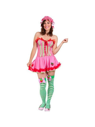 Adult Sexy Strawberry Costume-COSTUMEISH