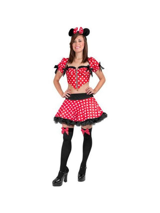 Adult Sexy Minnie Mouse Costume-COSTUMEISH
