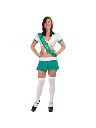 Adult Sexy Cookie Girl Scout Costume-COSTUMEISH