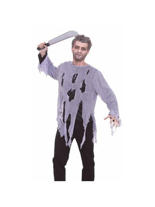 Adult Plain Zombie Shirt Costume-COSTUMEISH