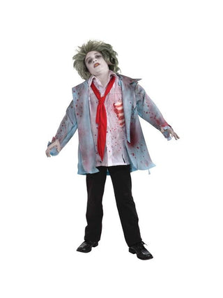 Childs Zombie Boy Costume-COSTUMEISH
