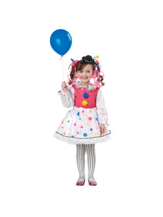 Toddler Bubbles The Clown Costume-COSTUMEISH