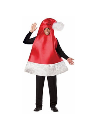 Adult Giant Santa Hat Costume-COSTUMEISH