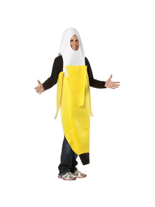 Adult Peeled Banana Costume-COSTUMEISH