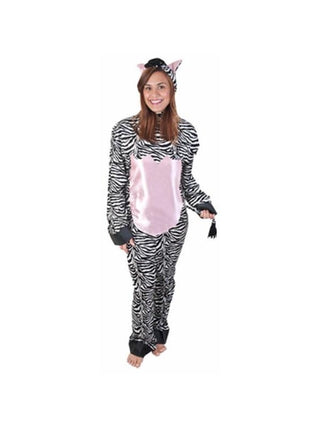 Adult Zebra Costume-COSTUMEISH