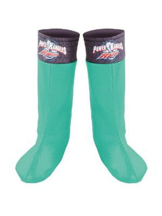 Child's Green Power Ranger Boot Covers-COSTUMEISH