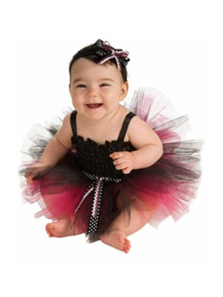 Baby Black & Pink Tutu Costume-COSTUMEISH