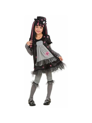 Child Gothic Raggedy Doll Costume-COSTUMEISH