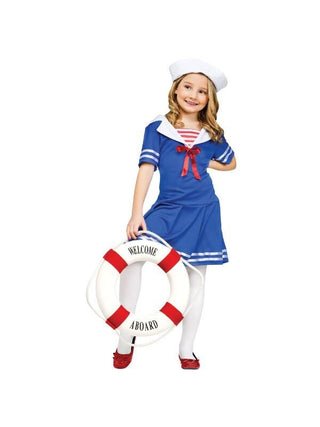 Childs Sailor Girl Costume-COSTUMEISH