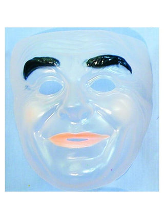 Transparent Drama Masks-COSTUMEISH