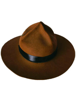 Brown Canadian Mountie Hat-COSTUMEISH