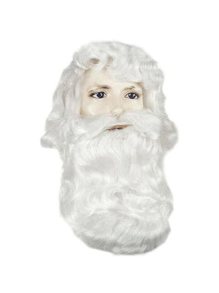 Men's Classic Santa Clause Wig And Beard Set-COSTUMEISH