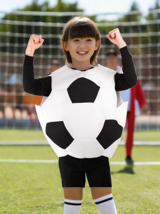Adult Soccer Ball Costume-COSTUMEISH