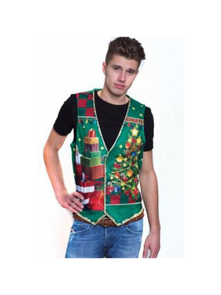 Guy's Ugly Christmas Vest-COSTUMEISH