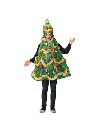 Get Real Christmas Tree Adult Costume-COSTUMEISH