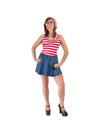 Adult Sexy Lost Traveler Costume-COSTUMEISH