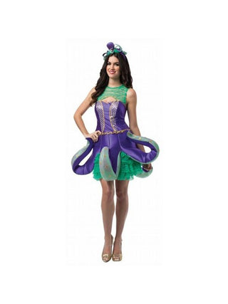 Adult Ornate Octopus Costume Dress-COSTUMEISH