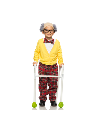 Child Old Man Grandpa Costume-COSTUMEISH