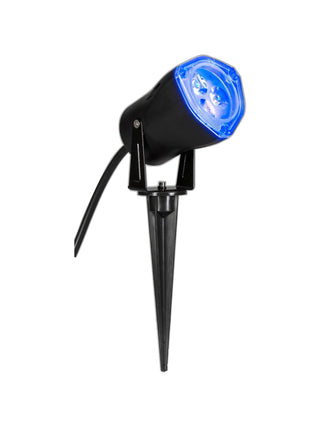 Blue Outdoor LED Strobing Spot Light w/Switch-COSTUMEISH