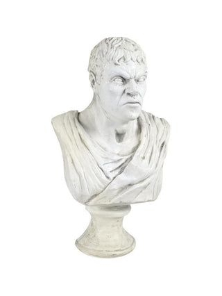 Male Bust Haunted House Statue Prop-COSTUMEISH