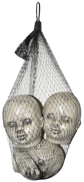 Bag of Baby Heads Scary Halloween Decoration